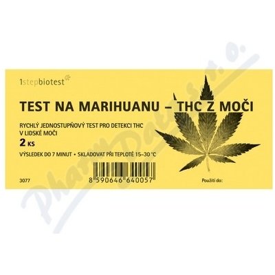 1stepbiotest Test na marihuanu THC z moči 2 ks – Zboží Mobilmania