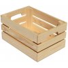 Úložný box ČistéDřevo Dřevěná bedýnka 32 x 22 x 15 cm