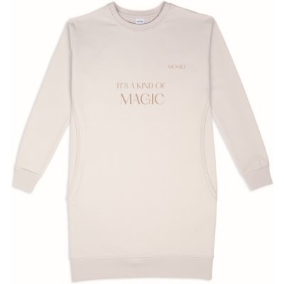 Moniel kojící mikina It's a kind of MAGIC dlouhá Basic Light Beige – Hledejceny.cz