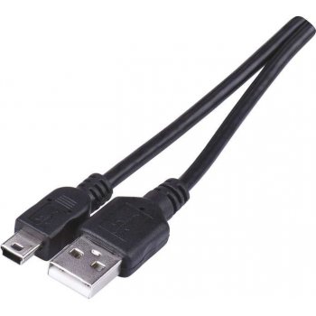 Emos SB7302 USB 2.0 A vidlice - mini B vidlice, 2m