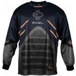 Exel G MAX GOALIE JERSEY BLACK/PEACH – Zboží Mobilmania