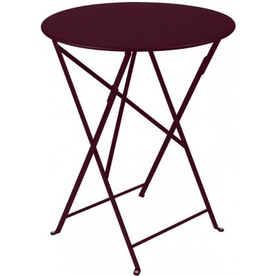 Fermob Bistro 60 cm třešňově červený kovový skládací stůl – Hledejceny.cz