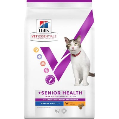 Hill's VetEssentials Feline Senior Chicken 3 kg – Hledejceny.cz