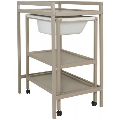 Quax přebalovací pult s vaničkou Basic stone – Sleviste.cz