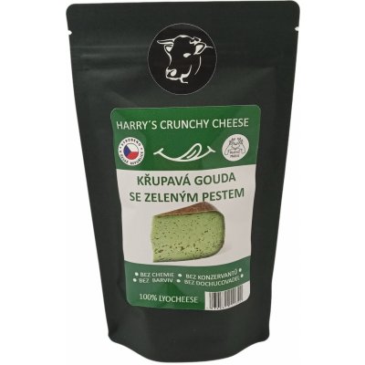 Křupavý sýr Gouda se Zeleným pestem 50 g – Zboží Dáma