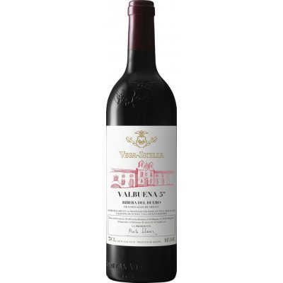 Vega Sicilia Valbuena 5 2020 Červené 14,5% 0,75 l (holá láhev) – Hledejceny.cz