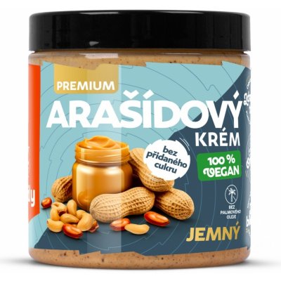 Grizly Arašídový krém jemný premium 250 g – Zboží Dáma
