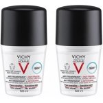 Vichy Sada kuličkových antiperspirantů Invisible Resist 72H 2 x 50 ml – Zboží Dáma