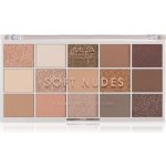 MUA Makeup Academy Professional 15 Shade Palette paletka očních stínů Soft Nudes 12 g – Hledejceny.cz