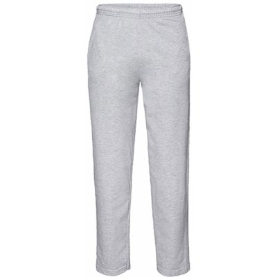 Fruit of the Loom pánské lehké tréninkové kalhoty Šedý melír – Zboží Dáma