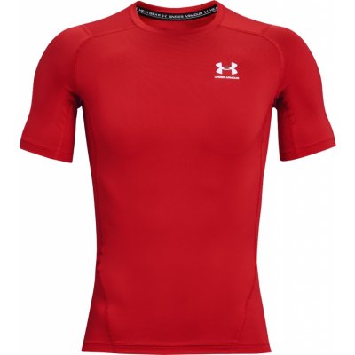 Under Armour pánské Tričko HG Armour Comp SS červené – Hledejceny.cz