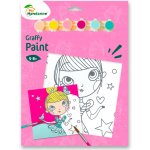 Avenue Mandarine Kreativní sada Graffy Paint princezna – Hledejceny.cz