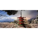 Educa panorama Mount Fuji and Chureito Pagoda 18013 3000 dílků – Sleviste.cz