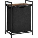 Houseland Vasagle Ovules 65 l černý – Zboží Dáma