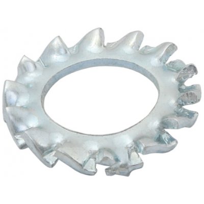 Podložka vějířová P10 / 10,5 (DIN 6798A) Zn – Sleviste.cz