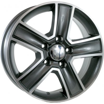 Racing Line BK473 6,5x15 5x130 ET50 grey polished – Sleviste.cz