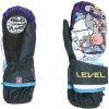 Dětské rukavice Level Animal Rec navy/grey