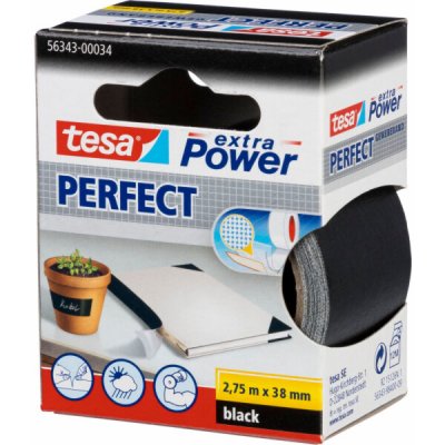 Tesa Perfect Opravná páska 38 mm × 2,75 m černá – Zboží Dáma