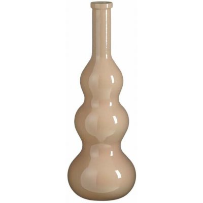 Váza Benito z recyklovaného skla, levá, hnědá - v75 x p26,5cm – Hledejceny.cz
