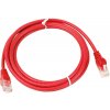 síťový kabel PremiumCord sp6utp050R Patch UTP RJ45-RJ45 CAT6, 5m, červený