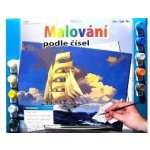 Malování podle čísel Koráb – Zboží Dáma