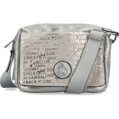 Rieker dámská kabelka H1455-90 stříbrná metallic