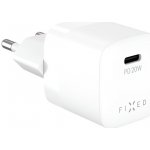 FIXED Síťová nabíječka Mini s USB-C výstupem a podporou PD, 20W, bílá – Zboží Živě