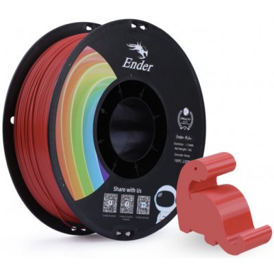 Creality Ender-PLA+ červená 1 kg, 1,75 mm – Zboží Živě