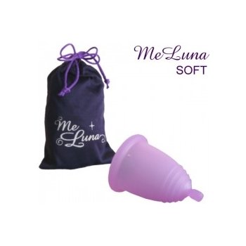 MeLuna růžový s kuličkou menstruační kalíšek L