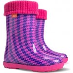 Demar Hawai Lux Print pepita růžová – Zboží Dáma