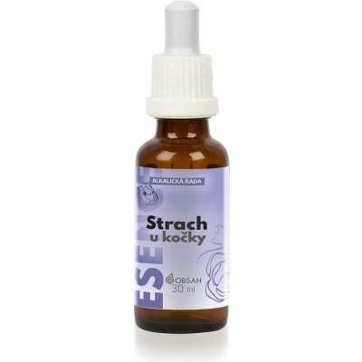 Bachovy esence kapky Strach u kočky 30 ml – Hledejceny.cz