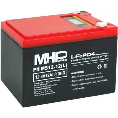 MHPower LiFePO4 12V/12Ah faston 63mm MS12-12(L) – Hledejceny.cz