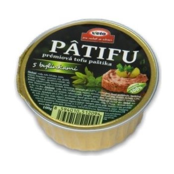 Veto Patifu Paštika tofu s bylinkami 100 g