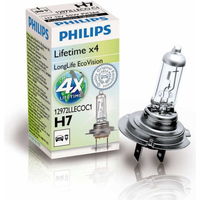 Philips LongLife EcoVision 12972LLECOC1 H7 PX26d 12V 55W – Hledejceny.cz