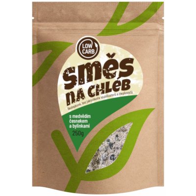 MKM Pack Low carb Směs na chléb se medvědím česnekem a bylinkami 250 g – Hledejceny.cz
