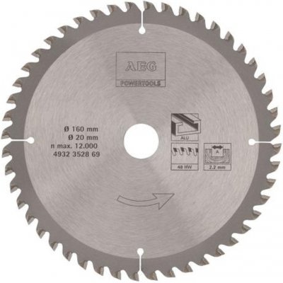 AEG Kotouč pro okružní pilu 165x20x2,6mm 24 zubů