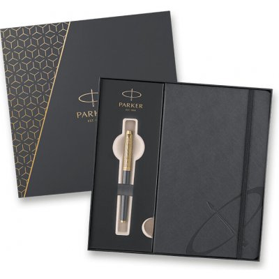 Parker 1502/3490955 IM Premium Pioneers Arrow GT sada dárková sada rolleru v kazetě se zápisníkem – Hledejceny.cz