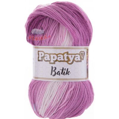 Kamgarn Příze Papatya Batik Varianta: 554-04 – Hledejceny.cz