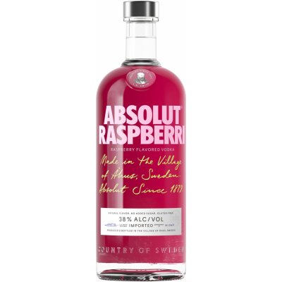 Absolut Raspberri 38% 0,7 l (holá láhev)