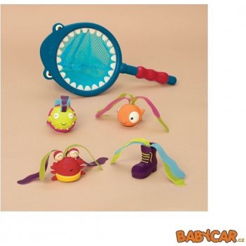 B.toys podběrák s hračkami na potápění žralok finley