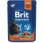 Brit Premium Cat Salmon for Sterilised 100 g – Zboží Mobilmania