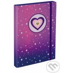 Baagl Srdce A4 fialová – Zbozi.Blesk.cz