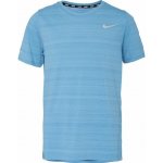 Nike DRI FIT MILER Chlapecké tričko modrá – Zboží Dáma