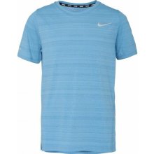 Nike DRI FIT MILER Chlapecké tričko modrá