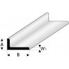 Modelářské nářadí Raboesch profil ASA L 5x10x330mm 5