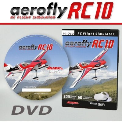 IKARUS Aerofly RC10 na DVD pro Win8.1/10/11 IK3092020 – Zboží Mobilmania