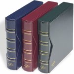 Leuchtturm Album NUMIS V KLASICKÉM PROVEDENÍ S POUZDREM- Červená – Zboží Dáma