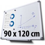 Jansen Display Scritto popisovatelná magnetická tabule whiteboard 900 x 1200 mm – Zboží Dáma