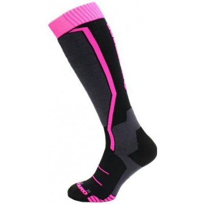 Blizzard Viva Allround ski socks black/anthracite/magenta