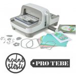 Sizzix A5 Big Shot Starter Kit bílo-šedý + dárek 2 x česká šablona – Sleviste.cz